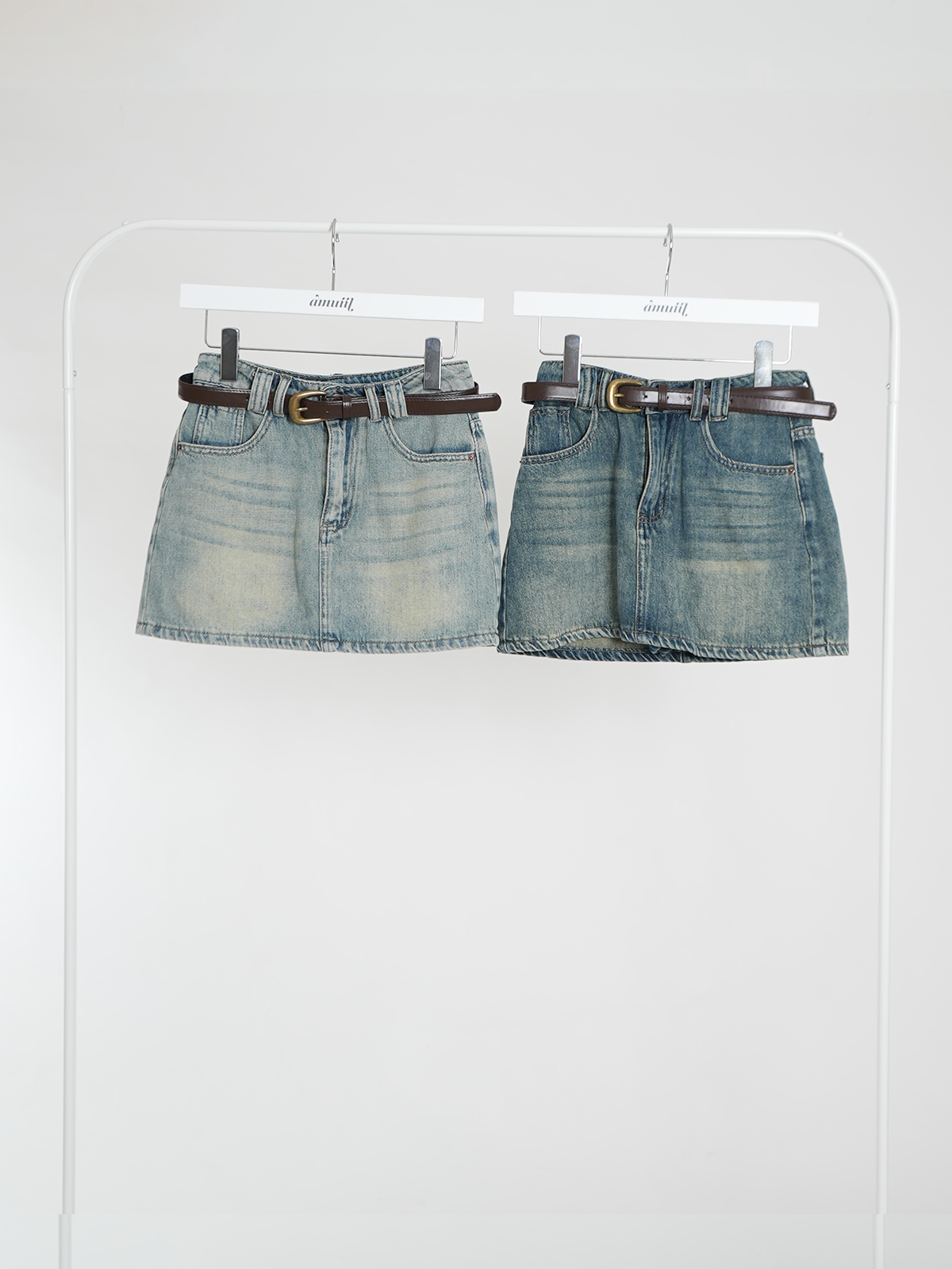 Denim Short Skirt