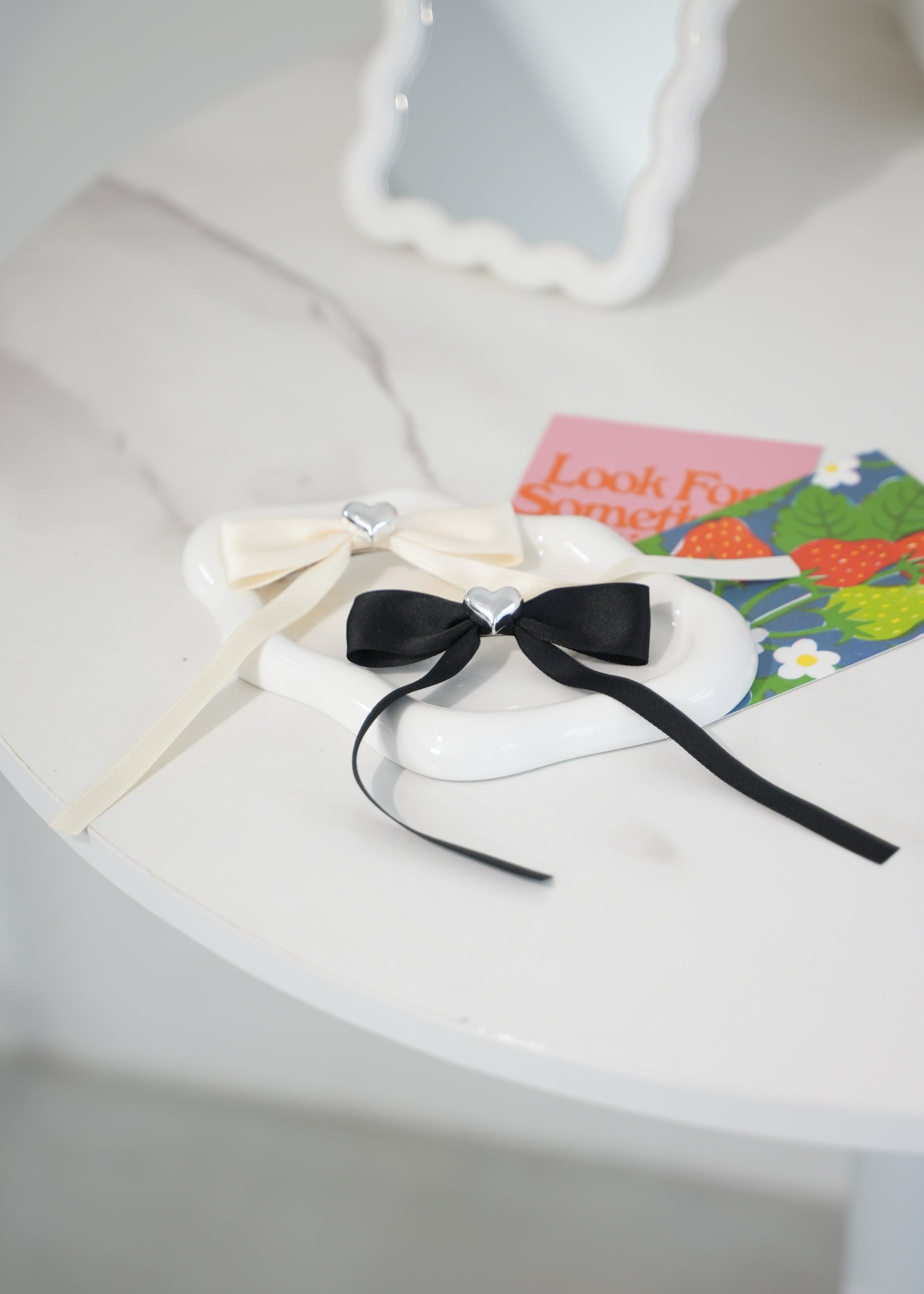 Ribbon hair clip