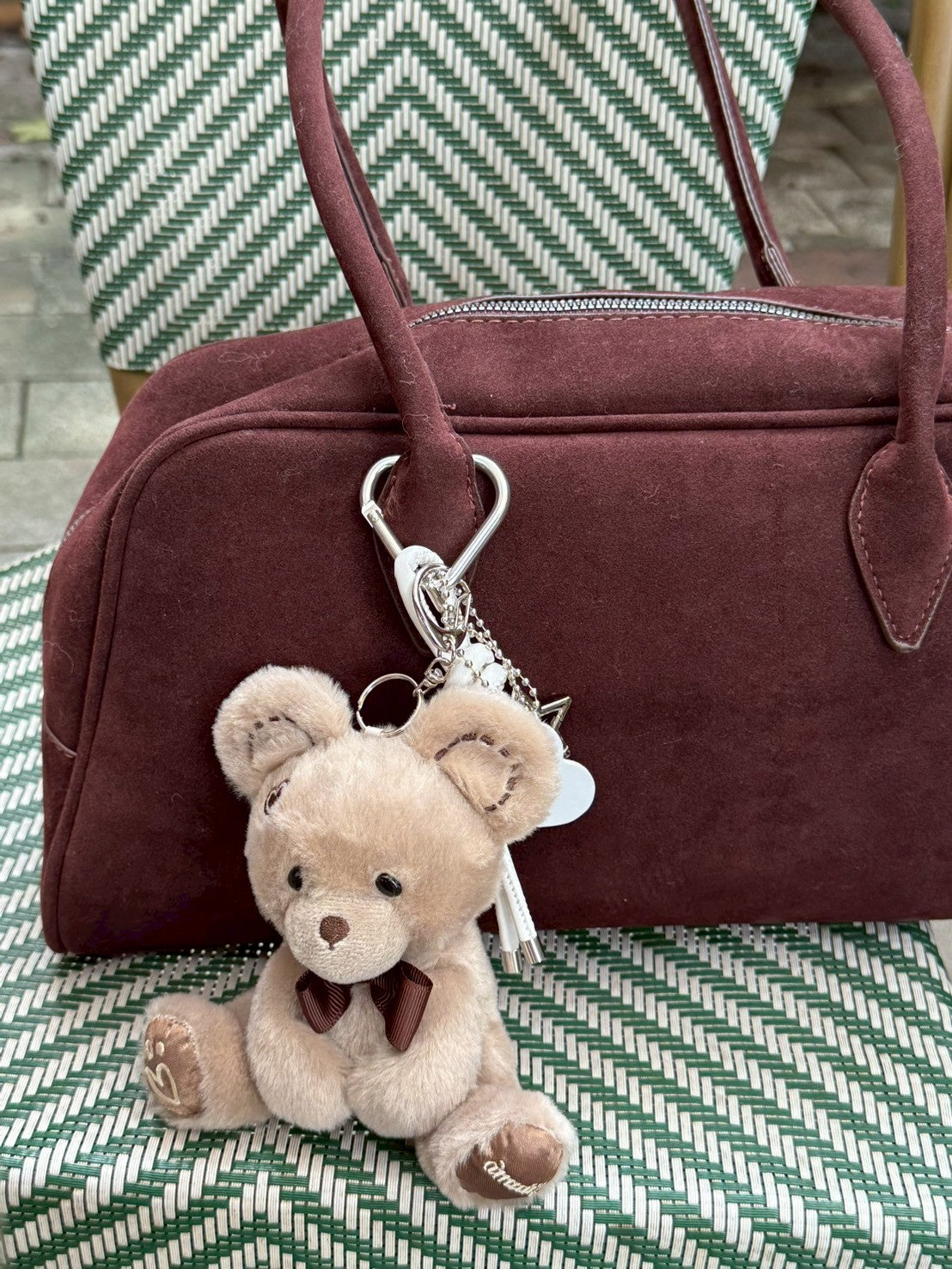 amuiil bear key charm