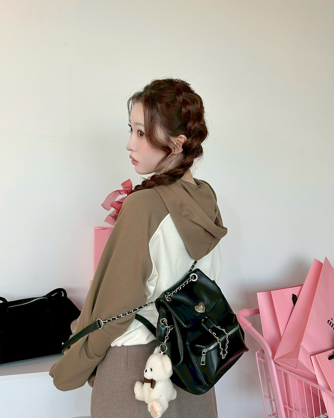 amuiil Two-Tone Hoodie