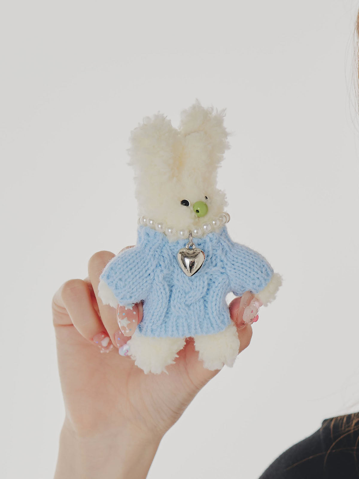 Lovely Bunny Plush Keyring