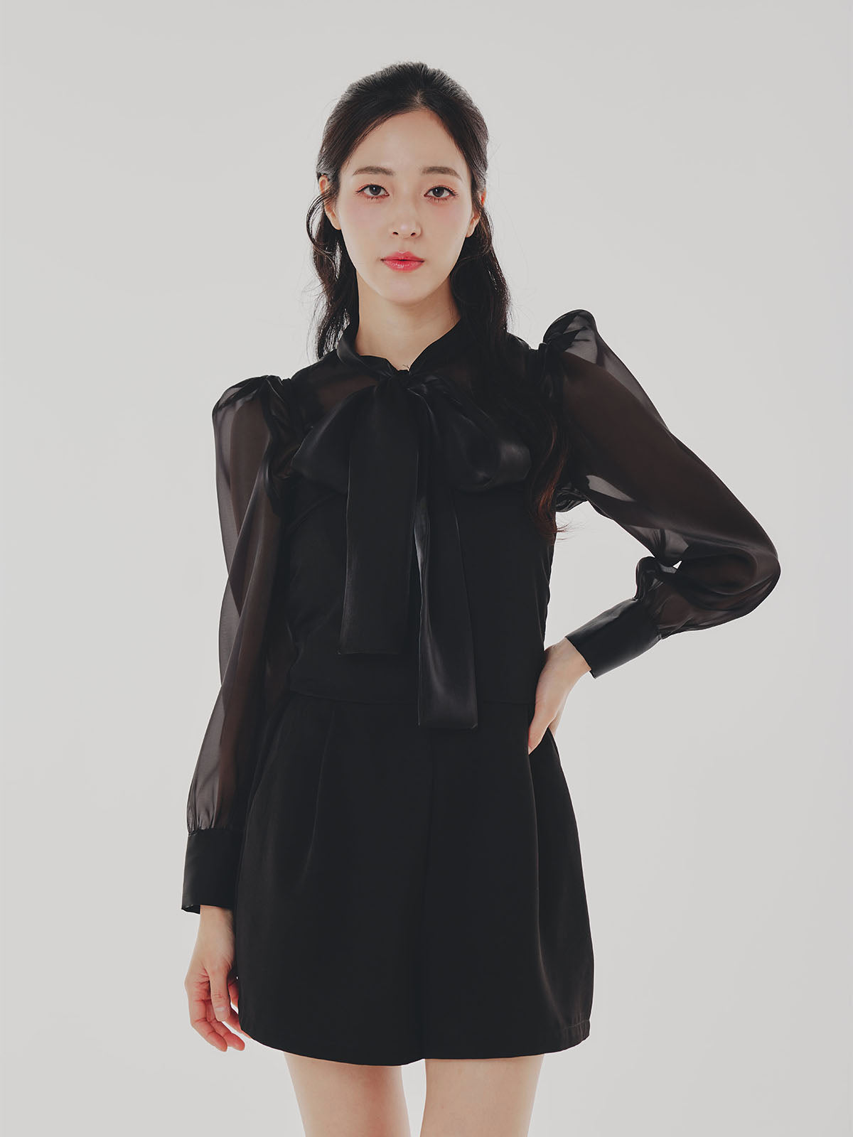 【新品未使用・タグ付】Bow-Tie Twill Blouse Amazon.com: JKQBUX Elegant Bow Tie for Women Girls,Ladies