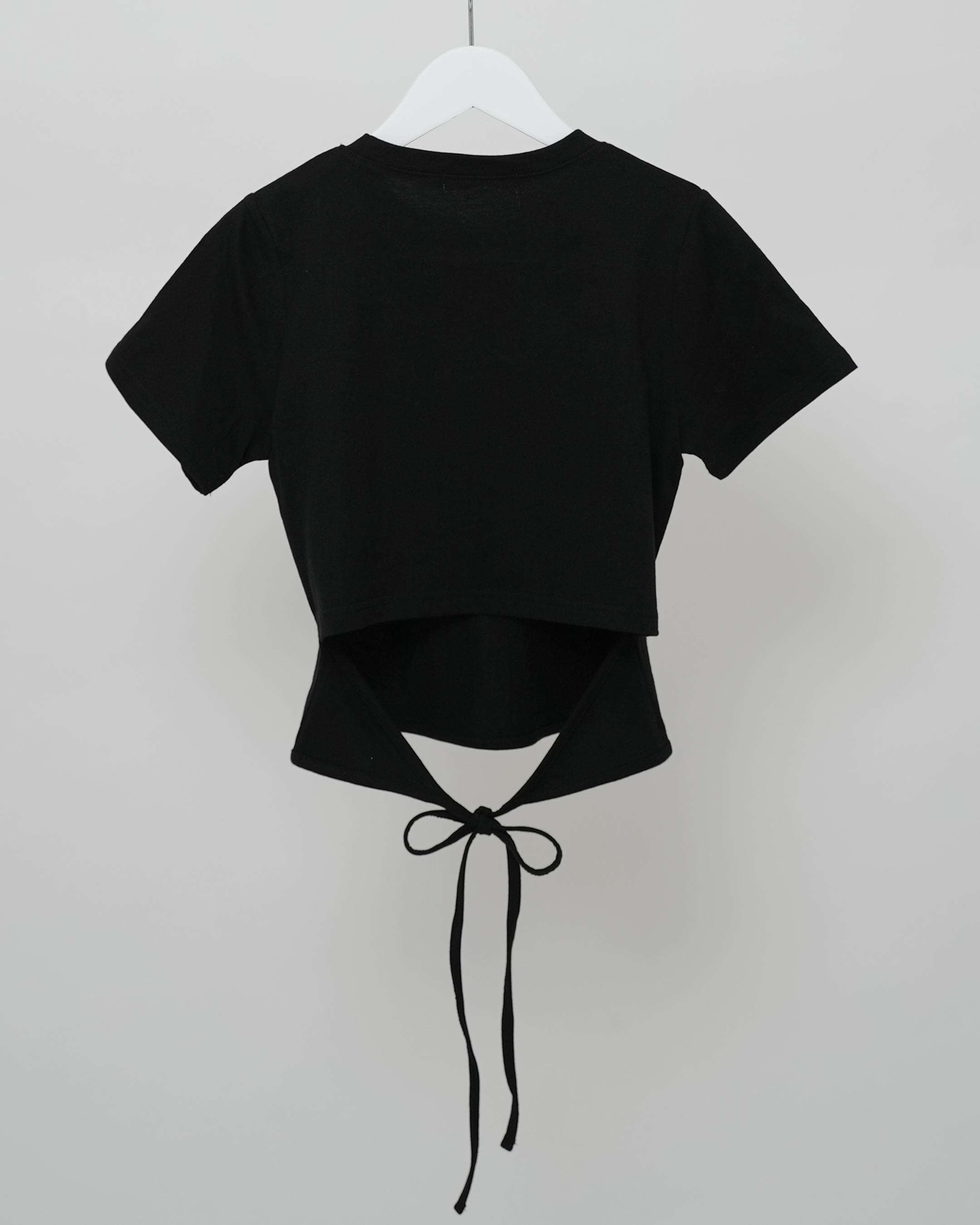 Ribbon Accent T-Shirt【即納】