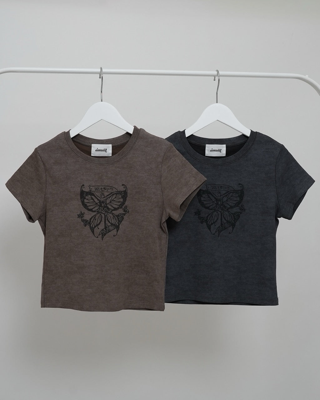 【新色追加】Vintage Like Butterfly T-shirt
