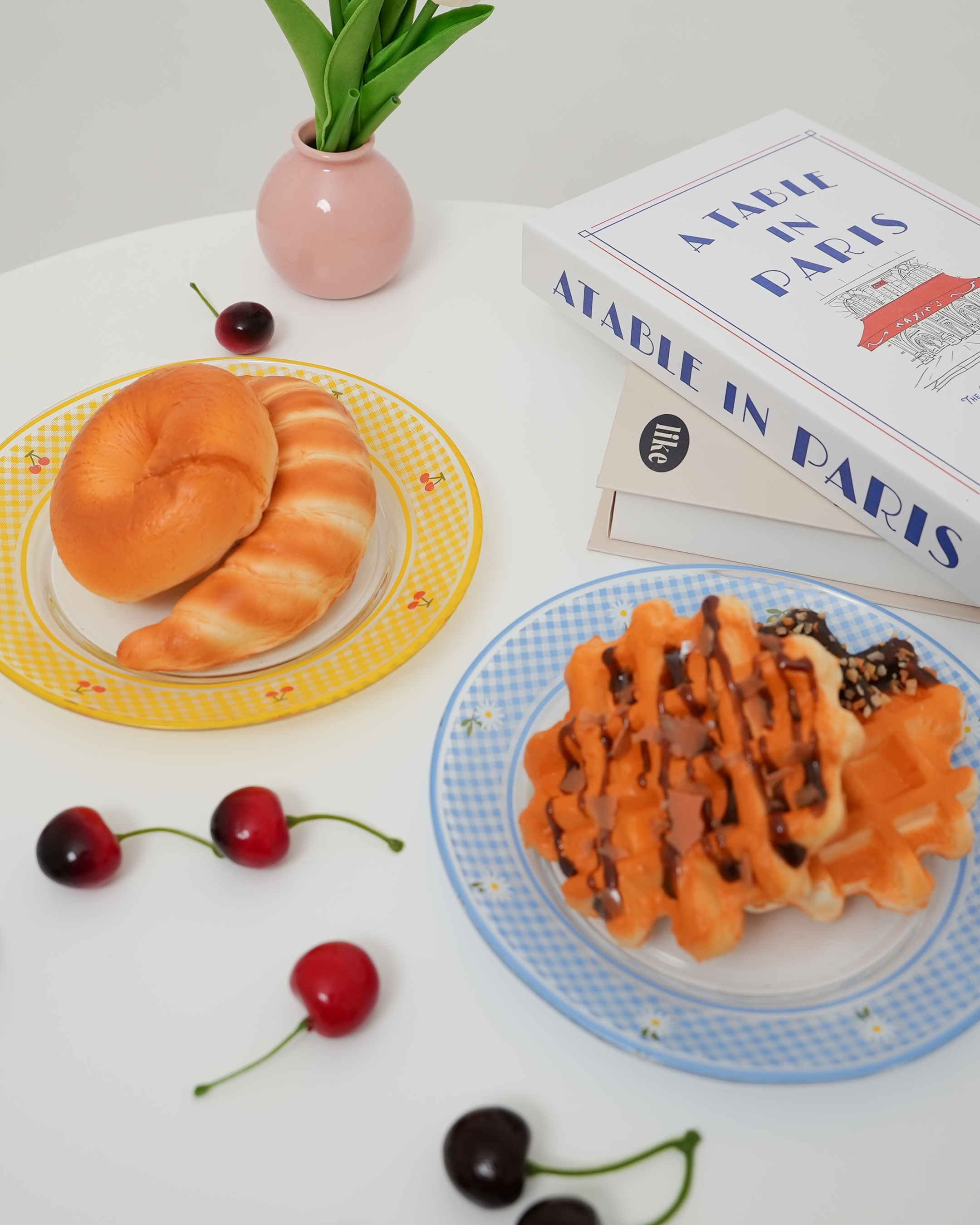 Gingham Check Plate【即納】
