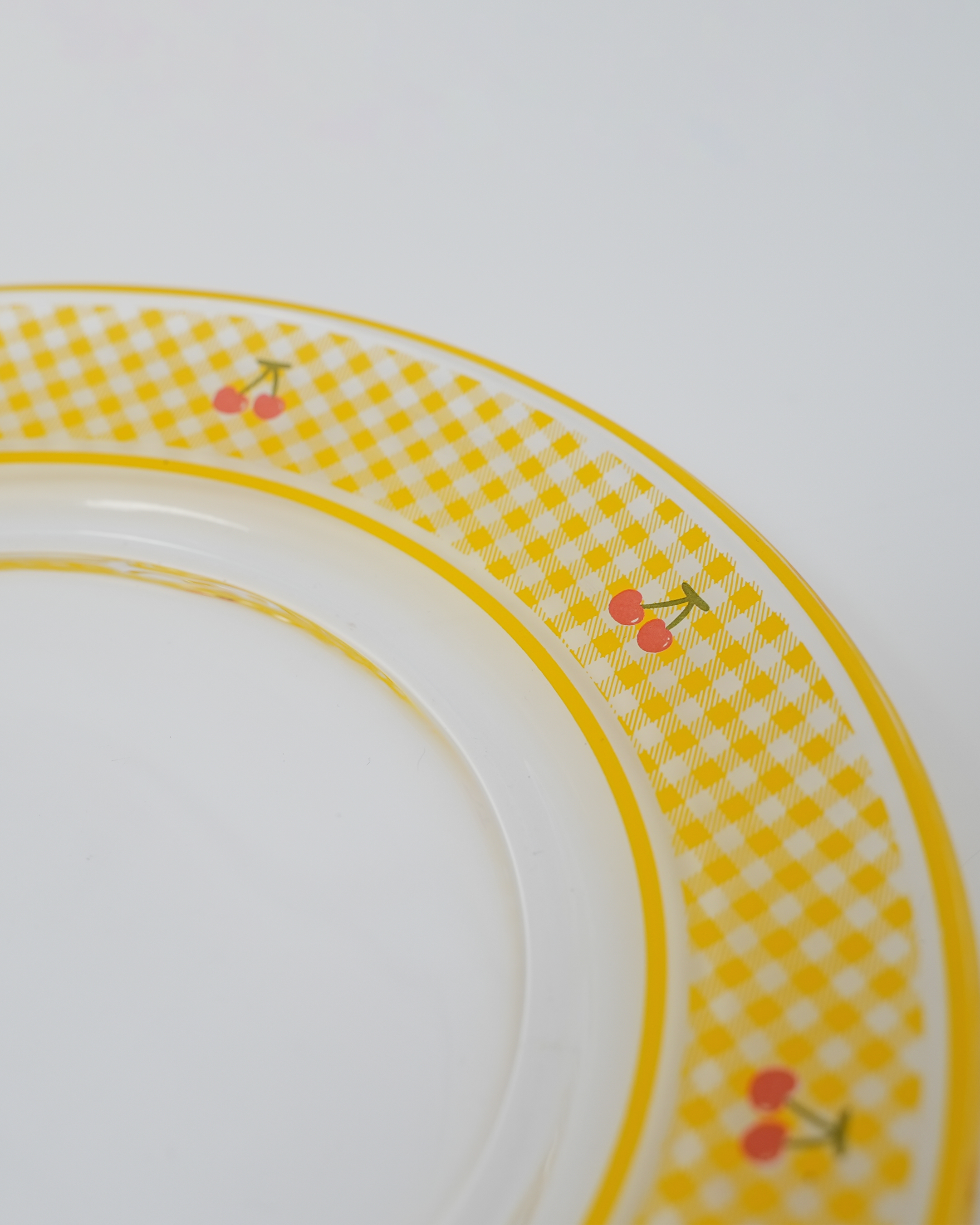 Gingham Check Plate【即納】