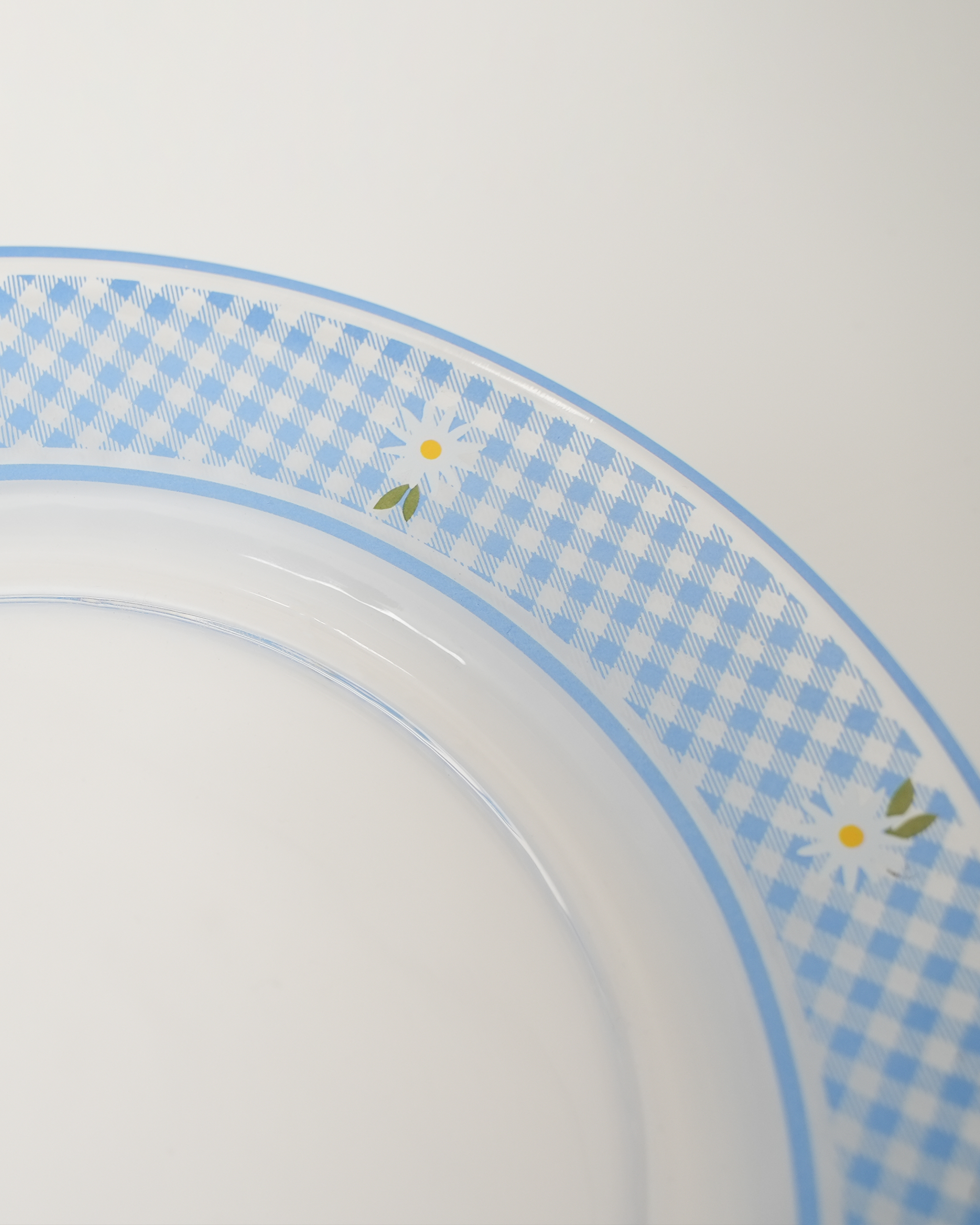 Gingham Check Plate【即納】