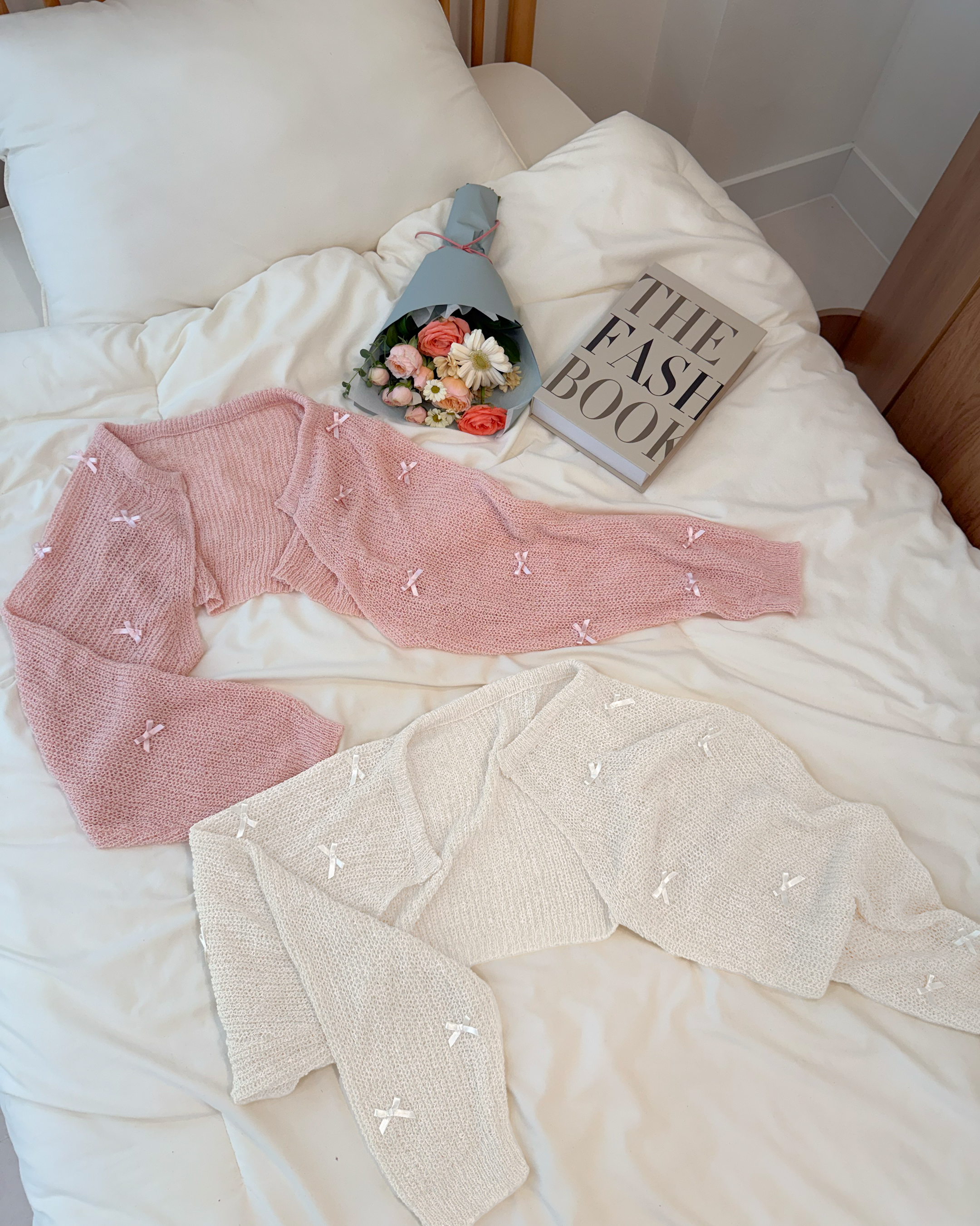 Ribbon Bolero Cardigan【即納】