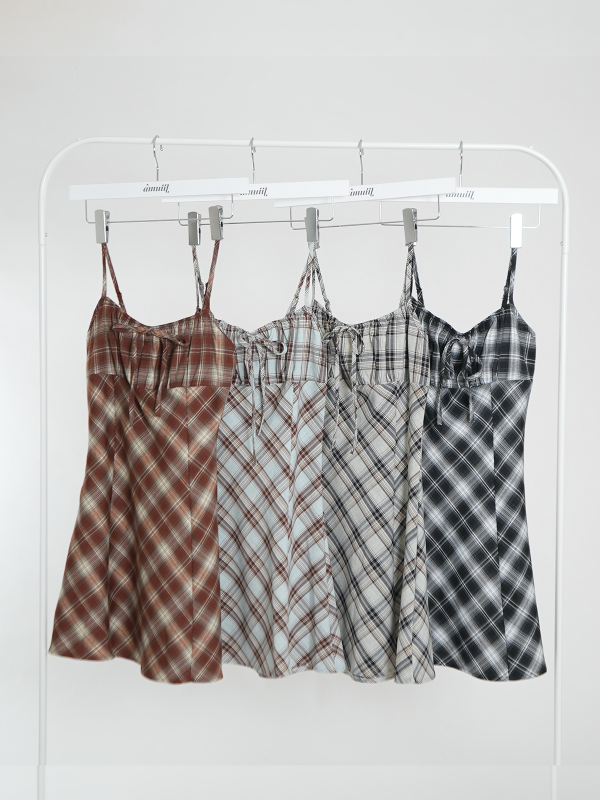 Check Cami Dress