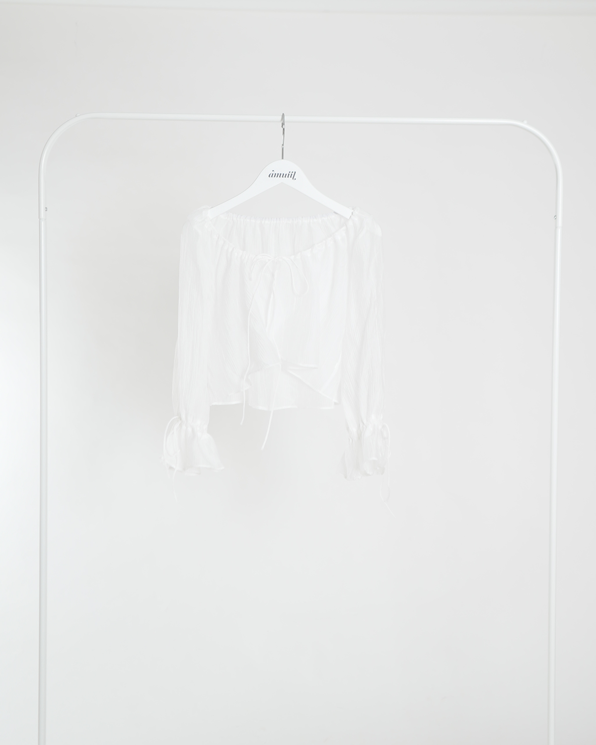 Sheer Shirring Bolero
