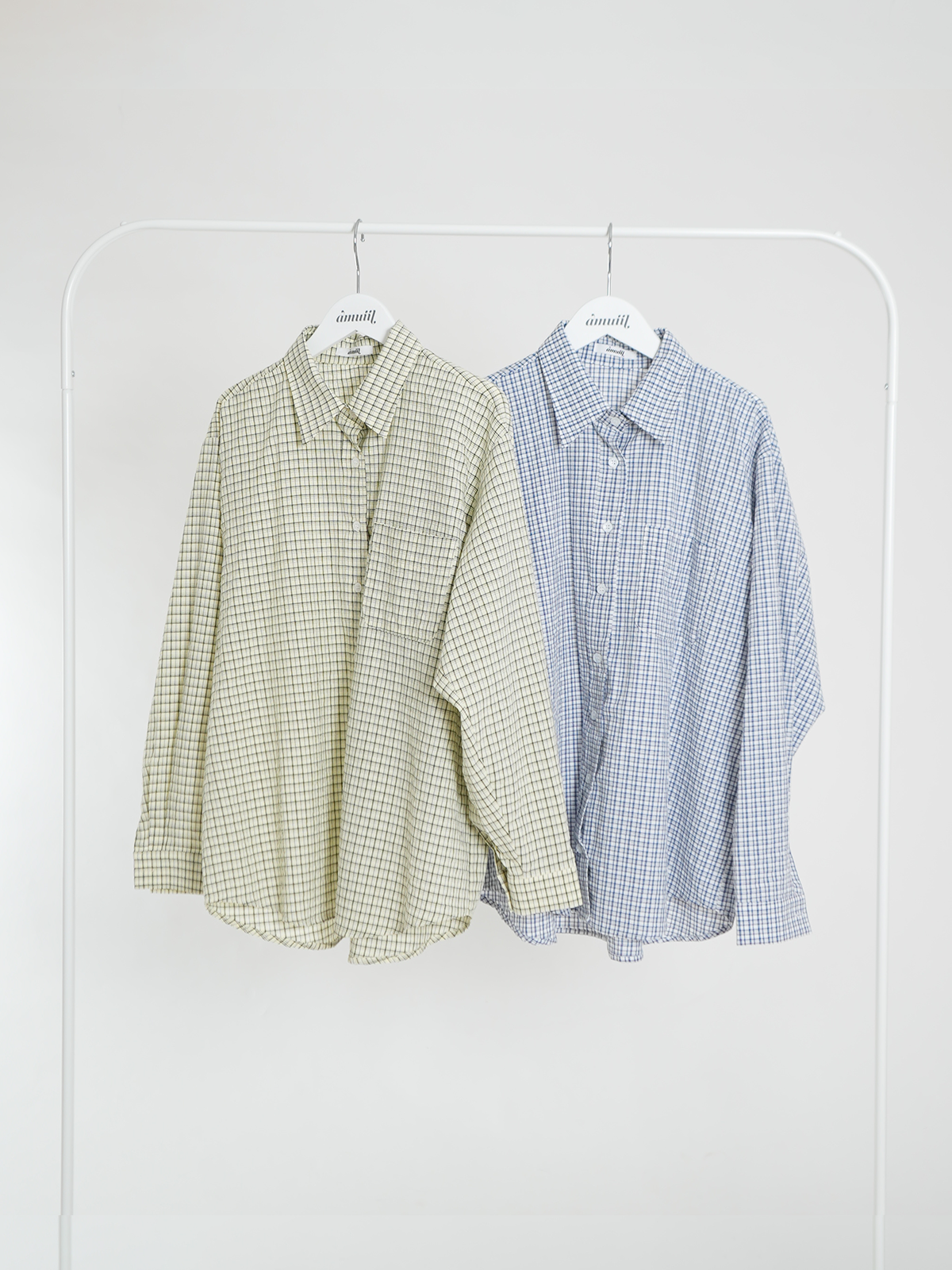 Over Check Shirt