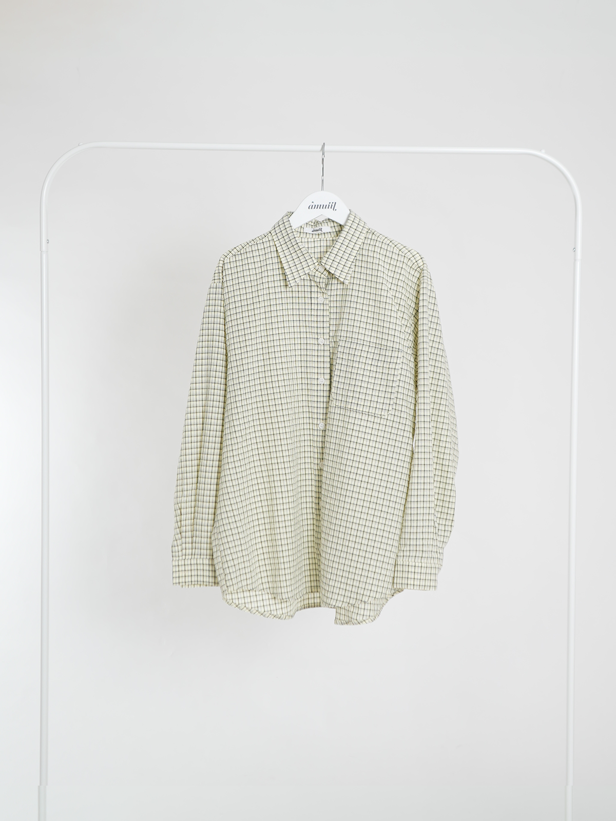 Over Check Shirt