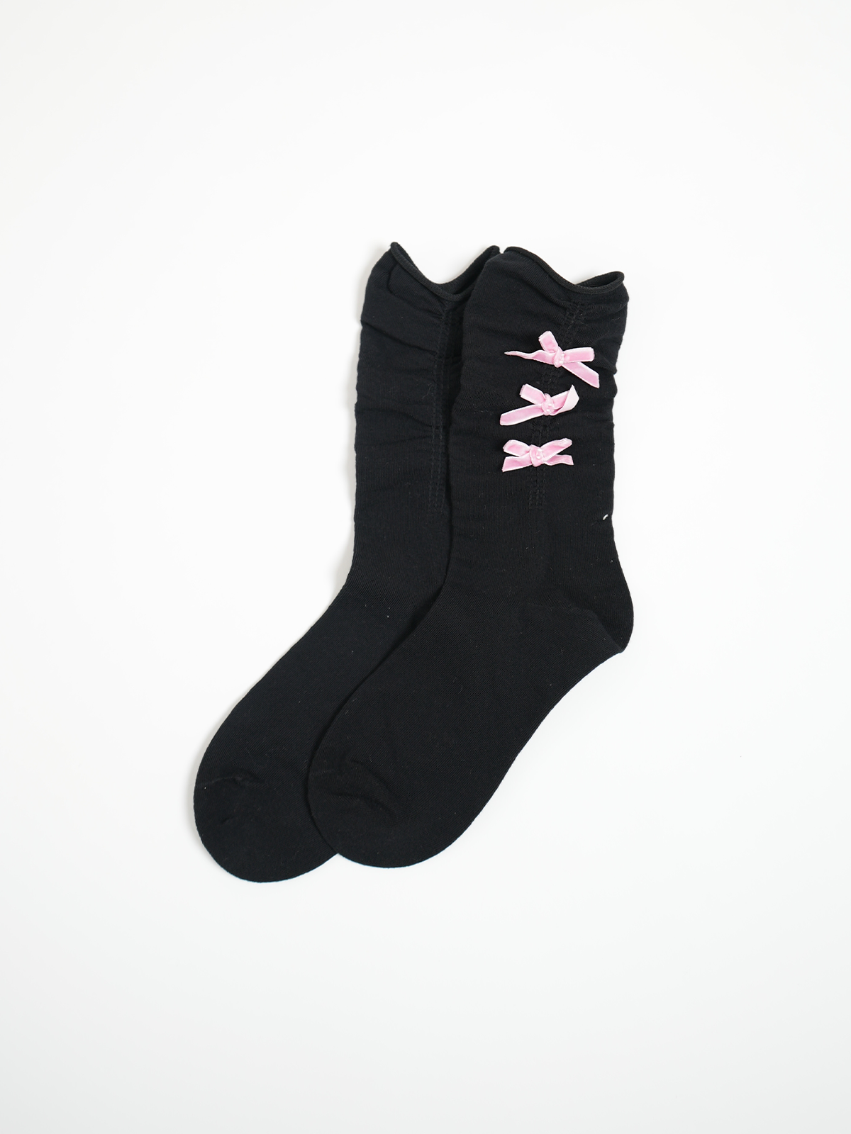 Ribbon Accent Socks