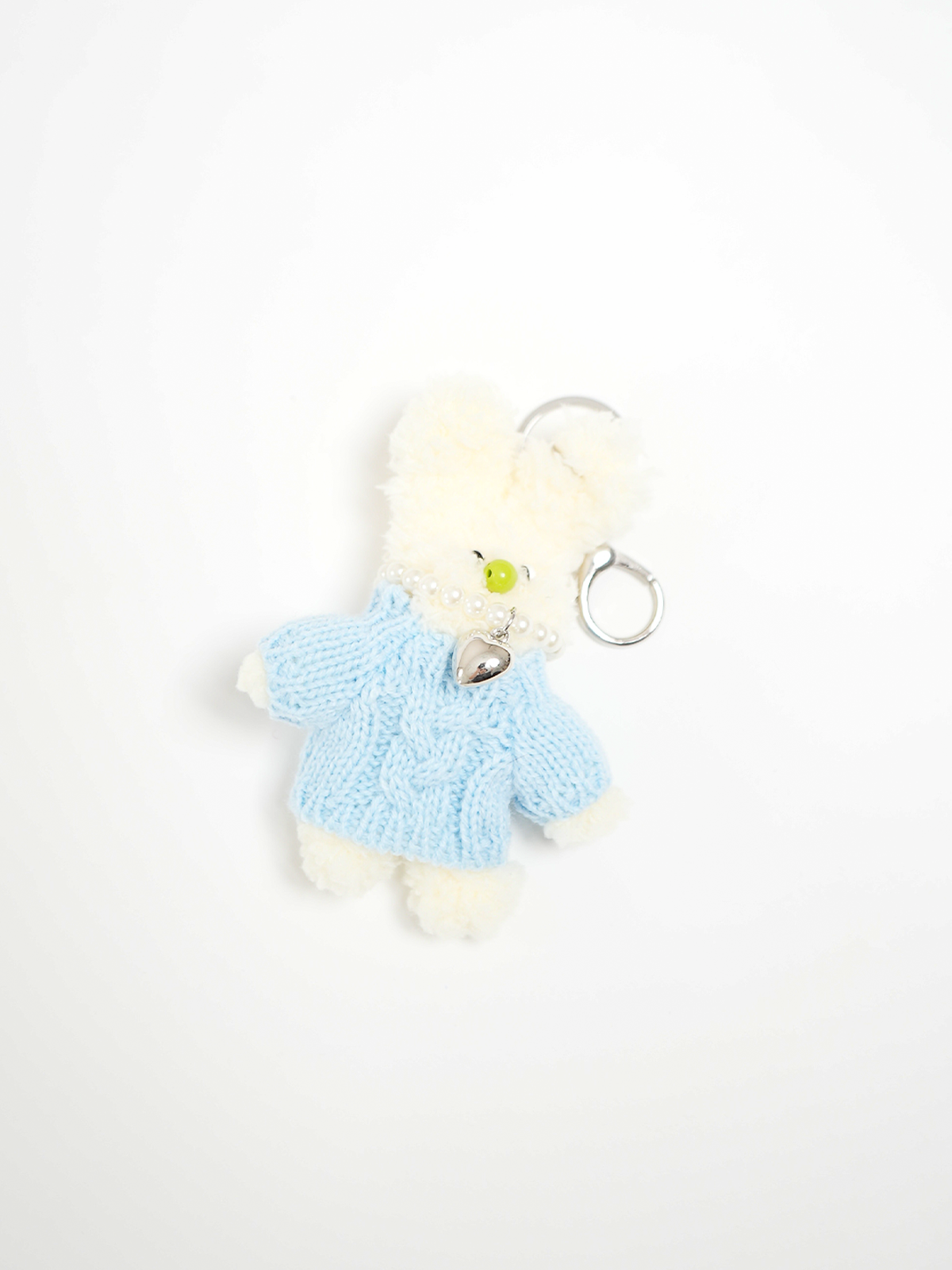 Lovely Bunny Plush Keyring