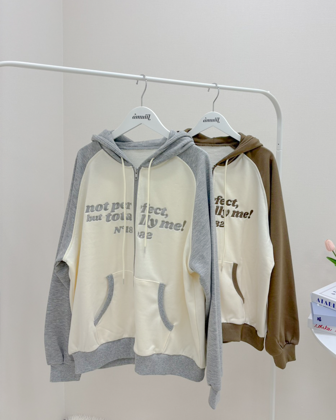 amuiil Two-Tone Hoodie