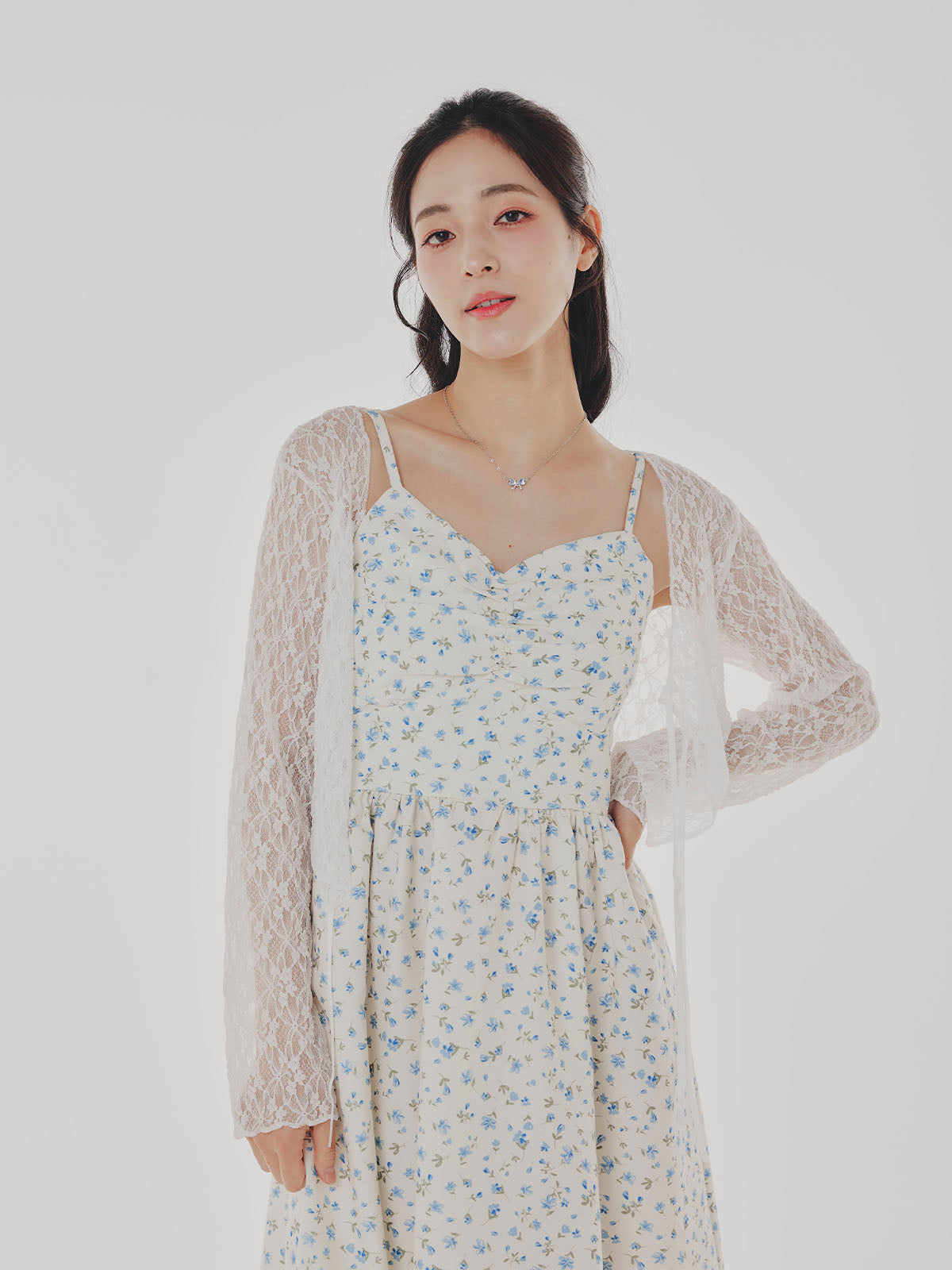 Sheer Lace Cardigan