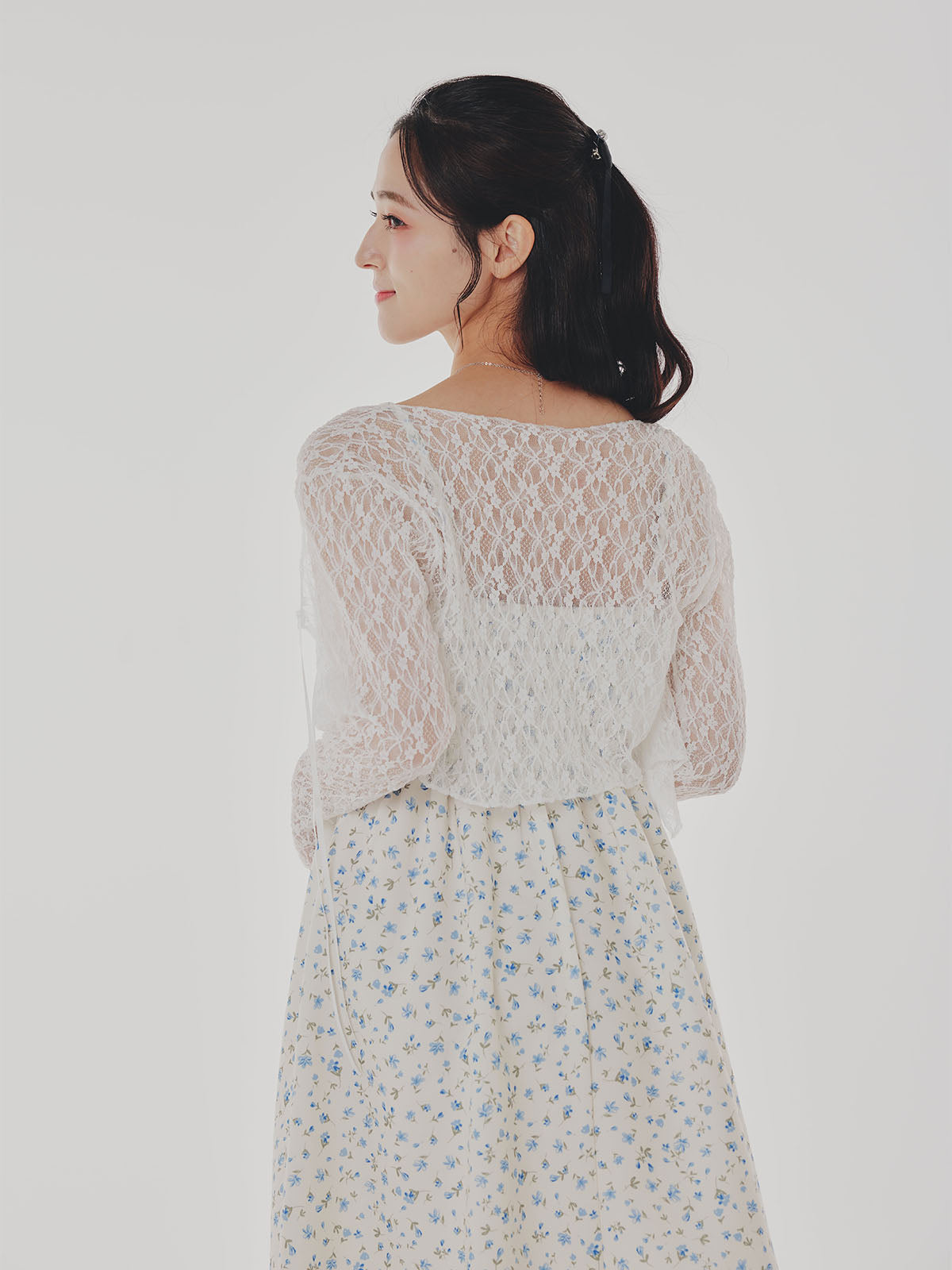 Sheer Lace Cardigan