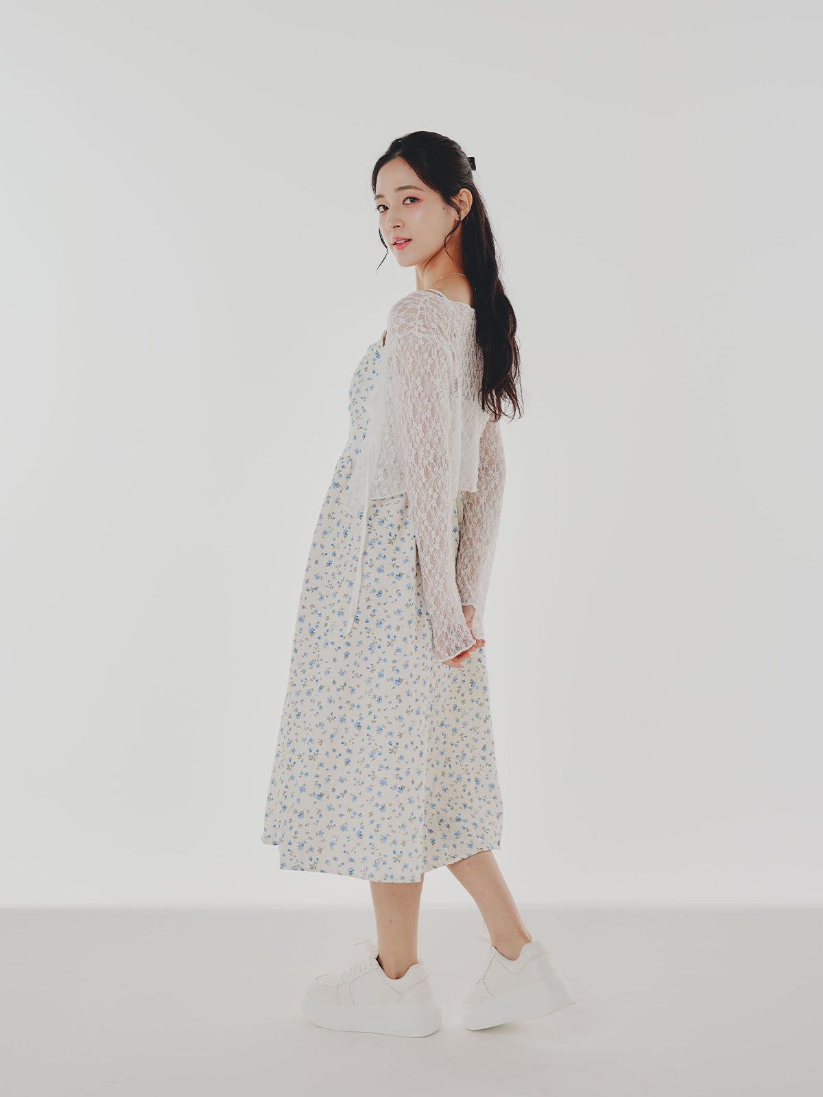 Sheer Lace Cardigan