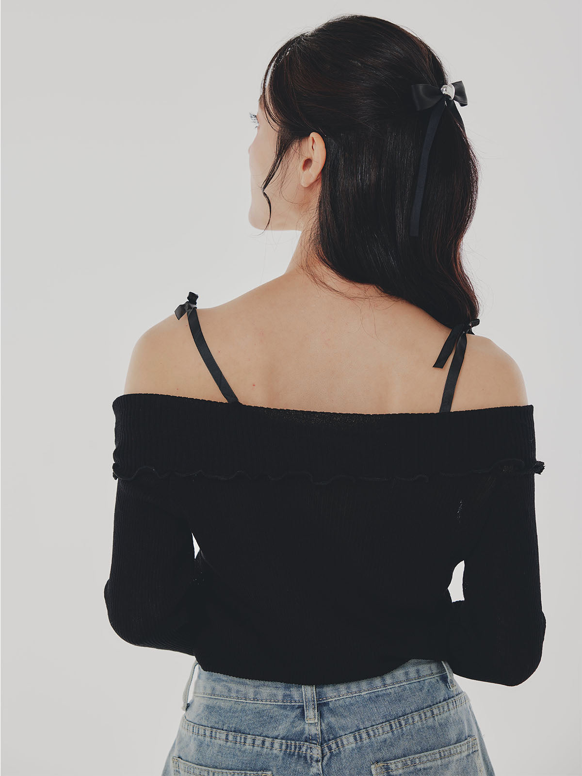 Shoulder Ribbon Tops