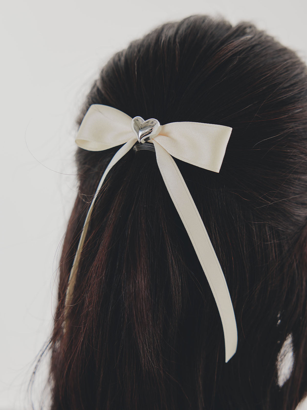 Ribbon hair clip