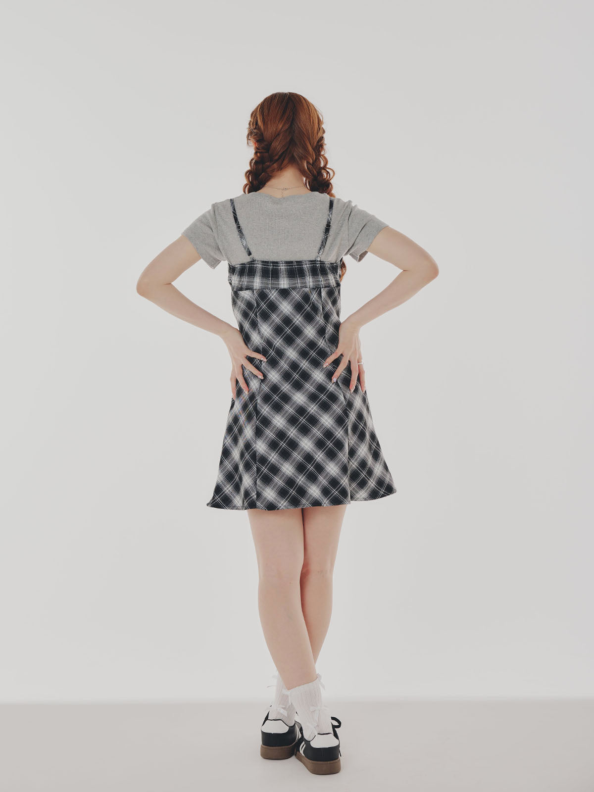 Check Cami Dress