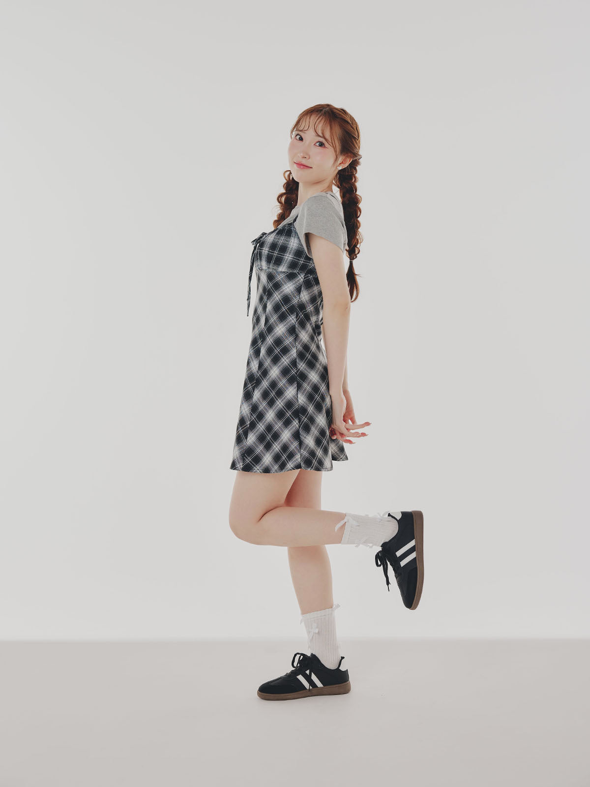Check Cami Dress
