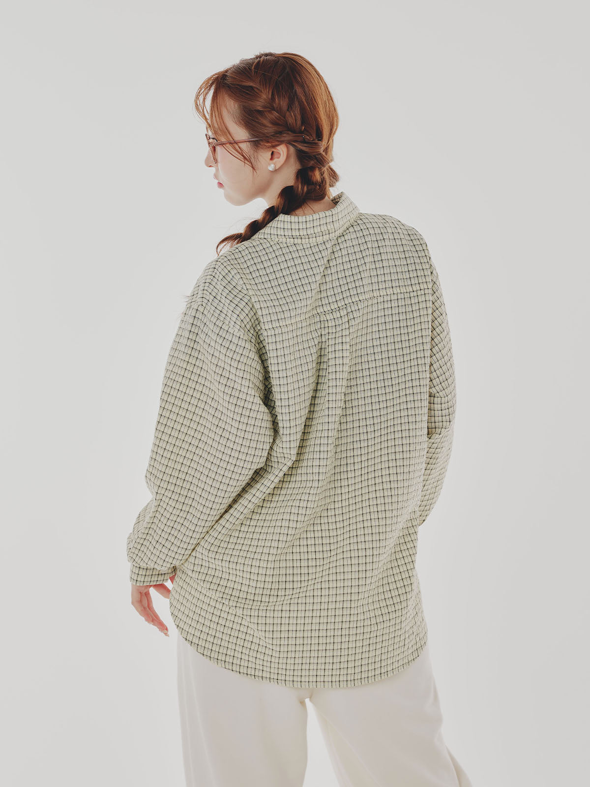 Over Check Shirt