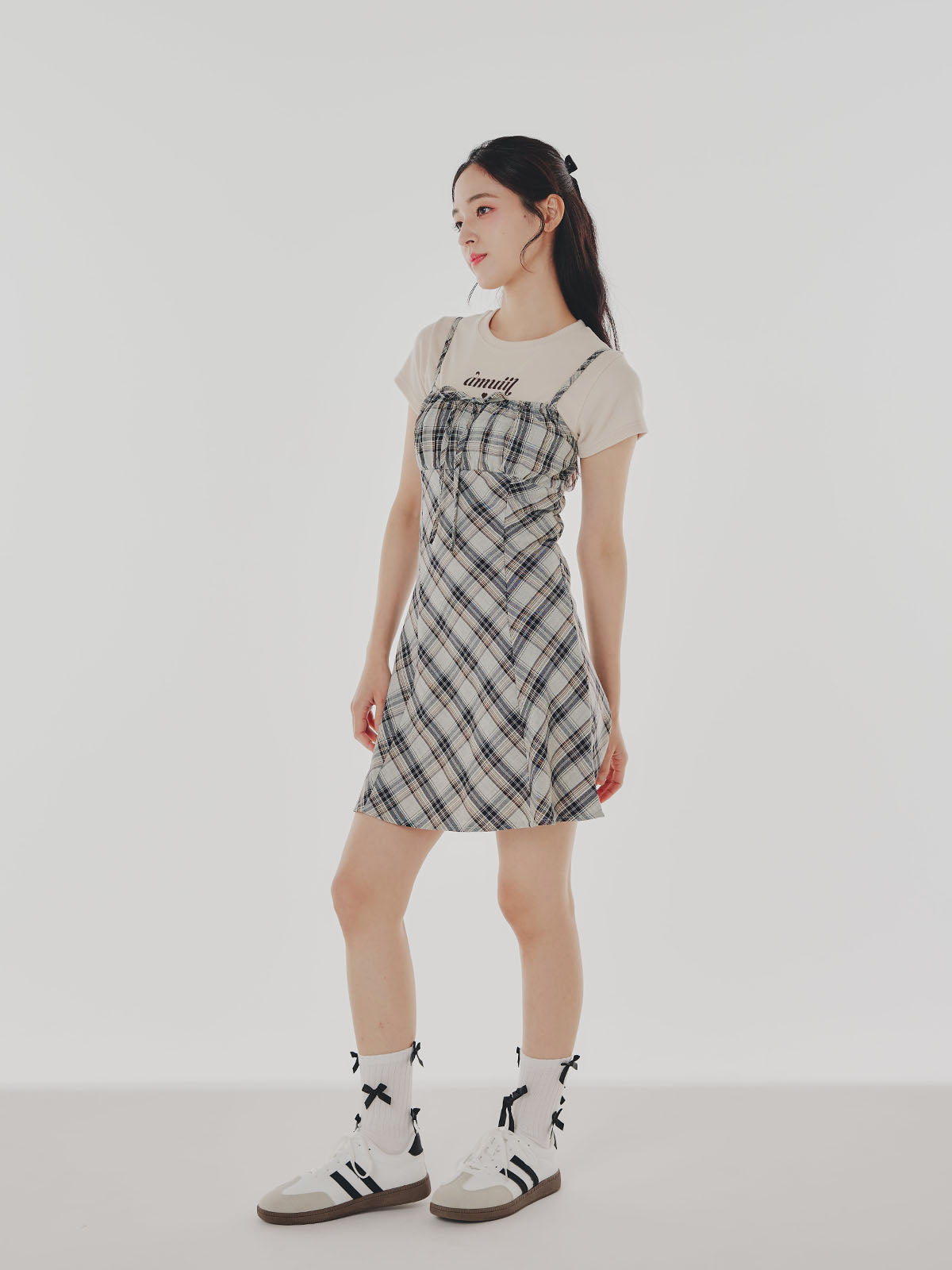 Check Cami Dress