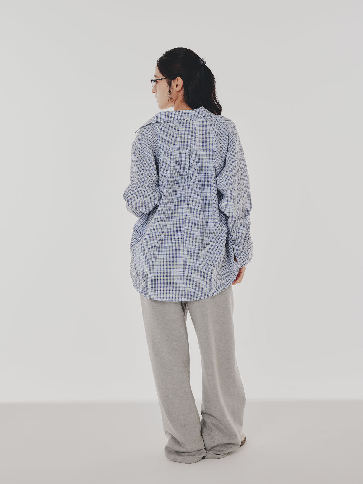 Over Check Shirt