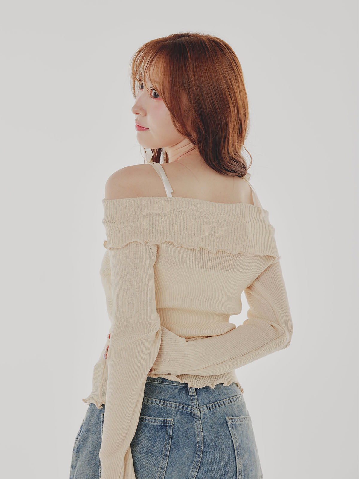 Shoulder Ribbon Tops