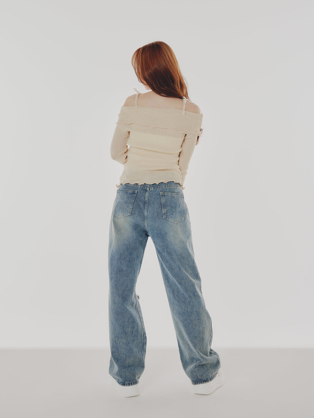 Shoulder Ribbon Tops