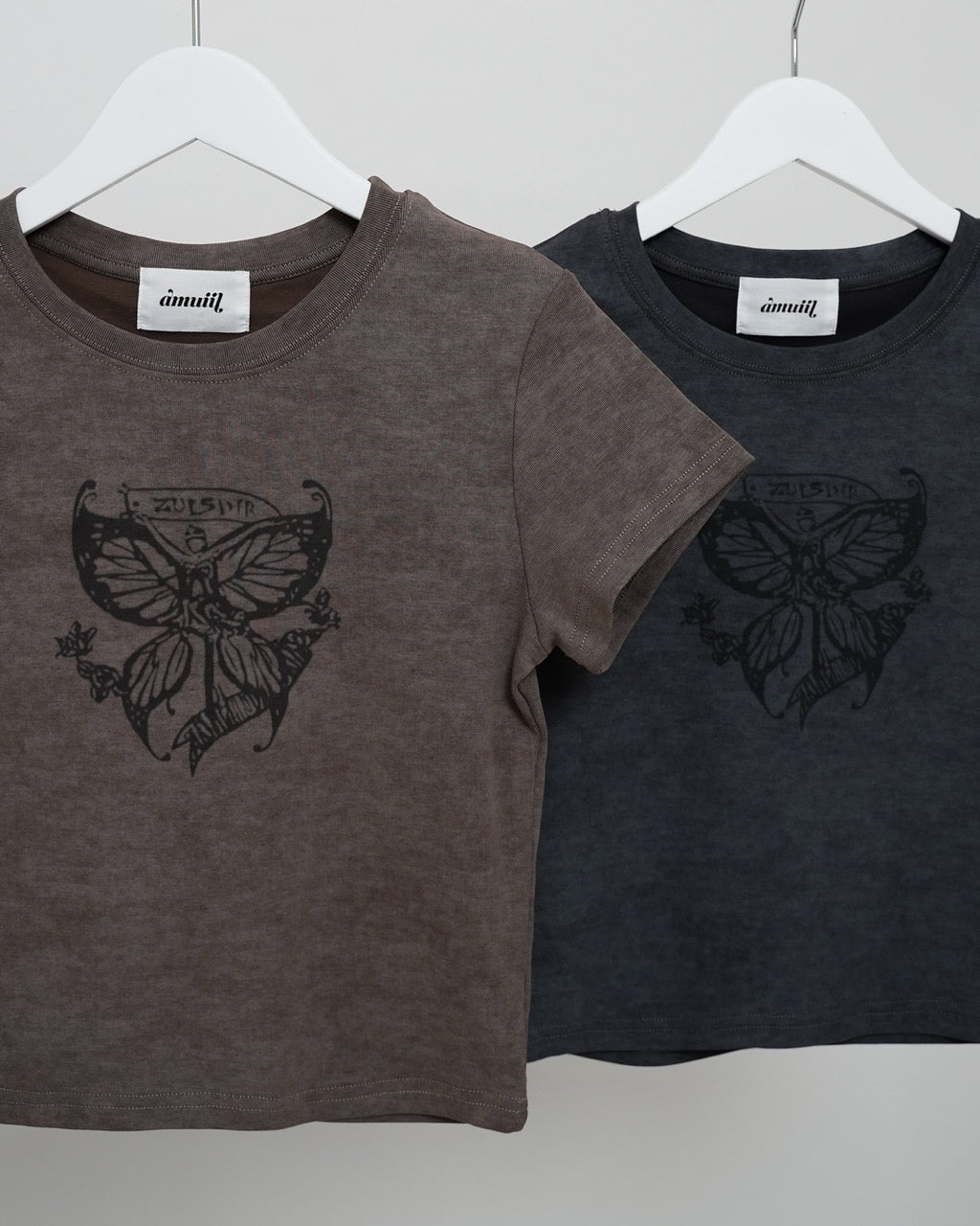【新色追加】Vintage Like Butterfly T-shirt