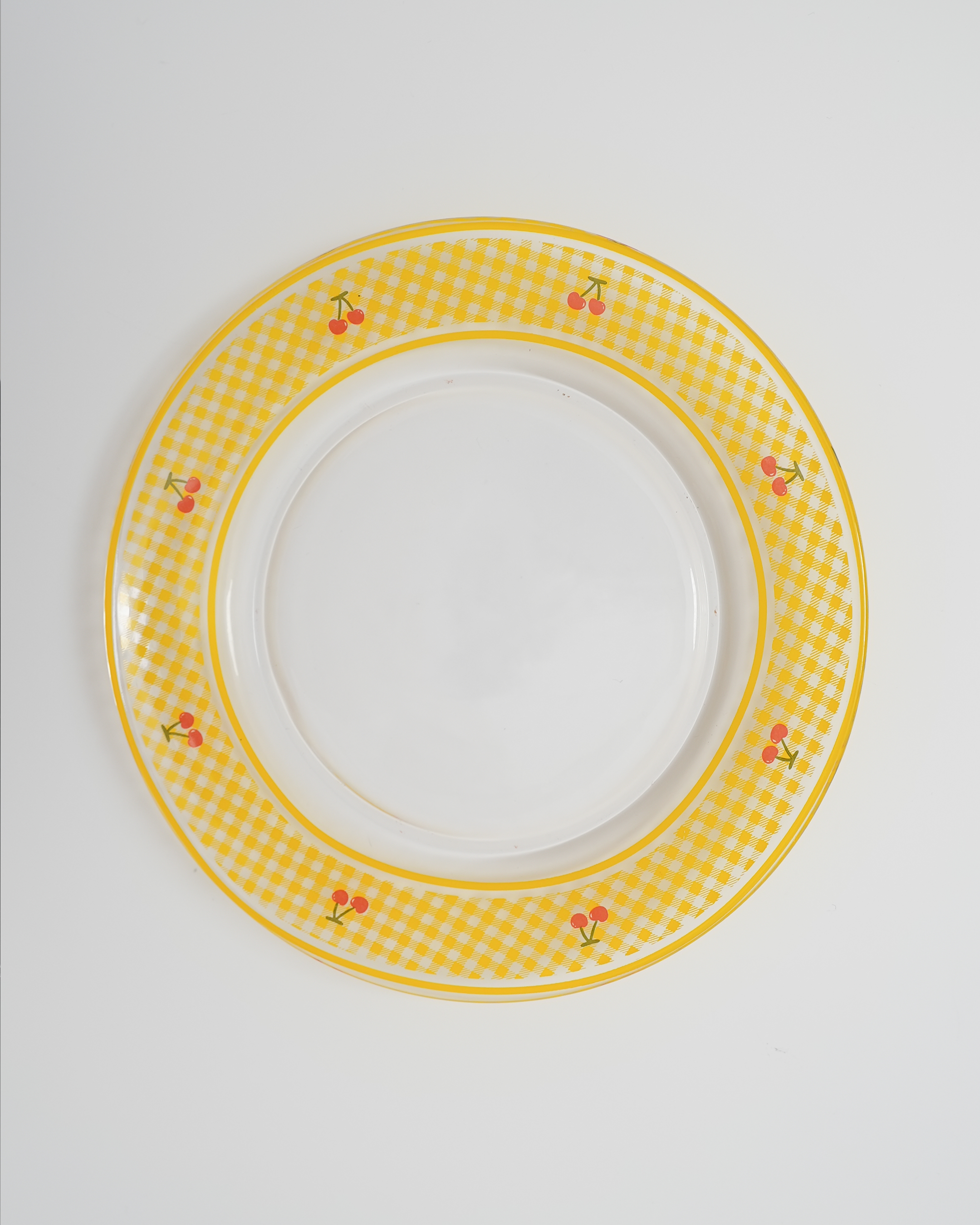 Gingham Check Plate【即納】