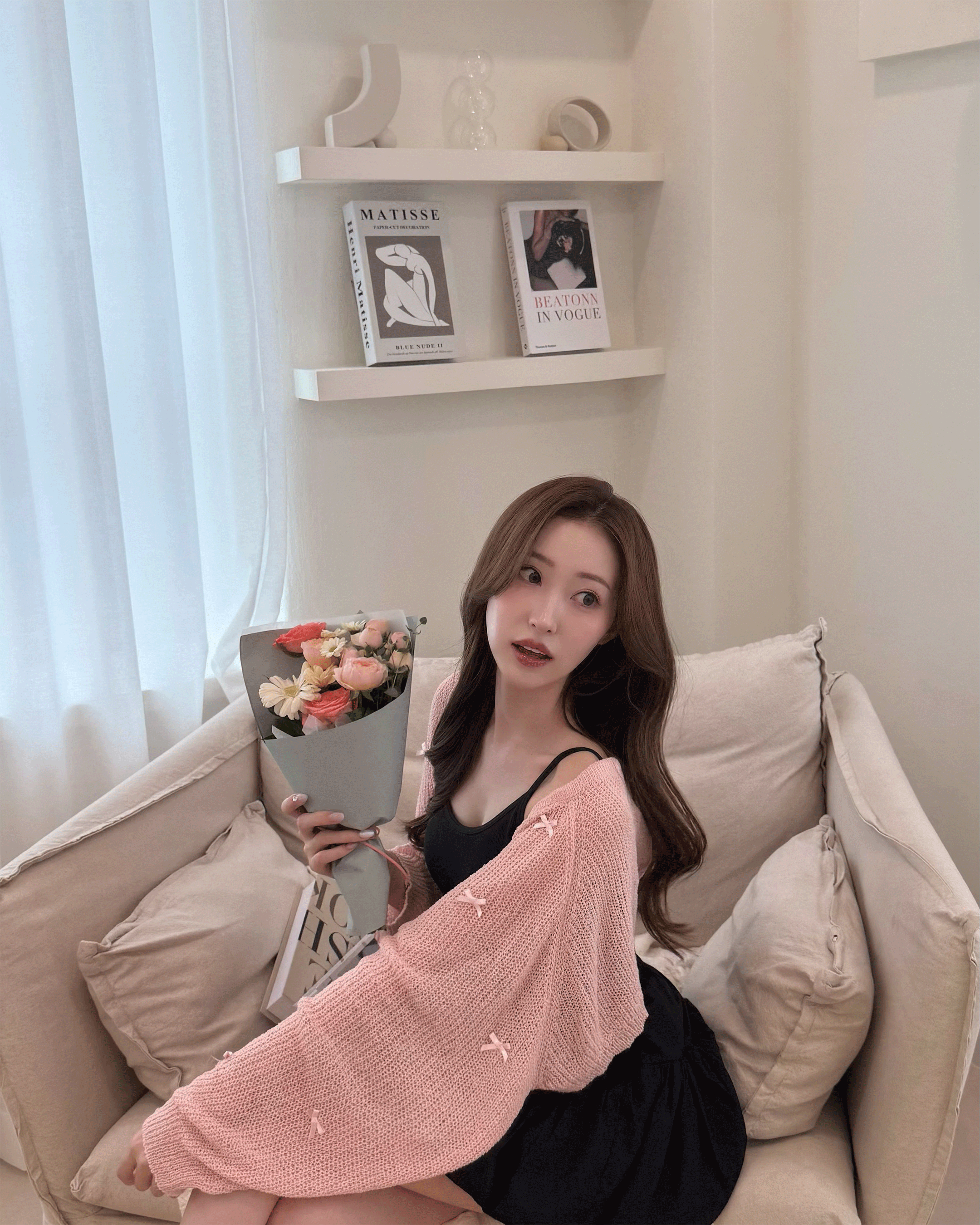 Ribbon Bolero Cardigan【即納】
